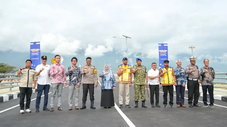 Jembatan Palu Empat Diresmikan setelah Delapan Tahun Pasca Bencana